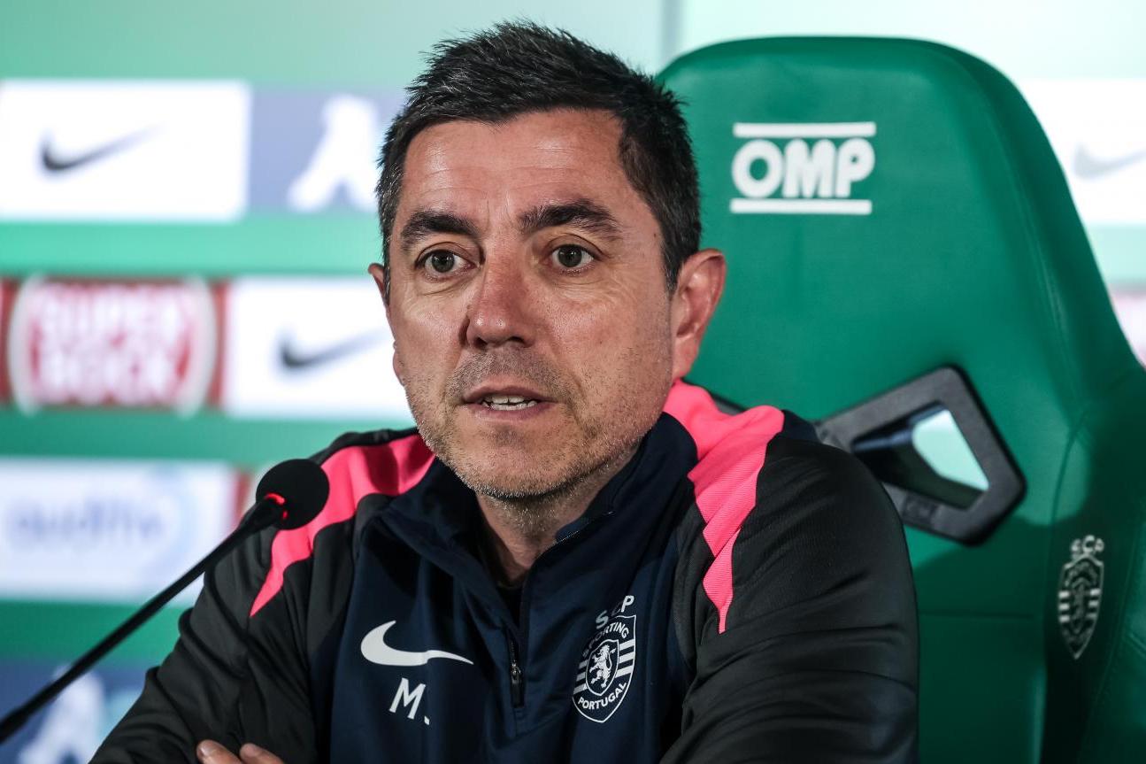 Micael Sequeira, treinador da equipa feminina dos leões - Foto: Sporting CP