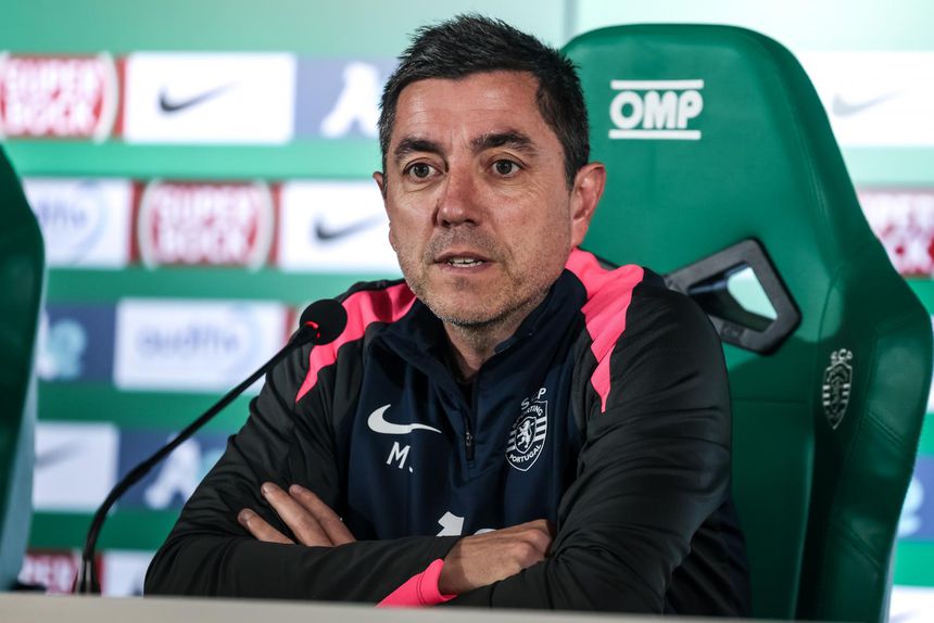 Micael Sequeira, treinador da equipa feminina dos leões - Foto: SPORTING CP