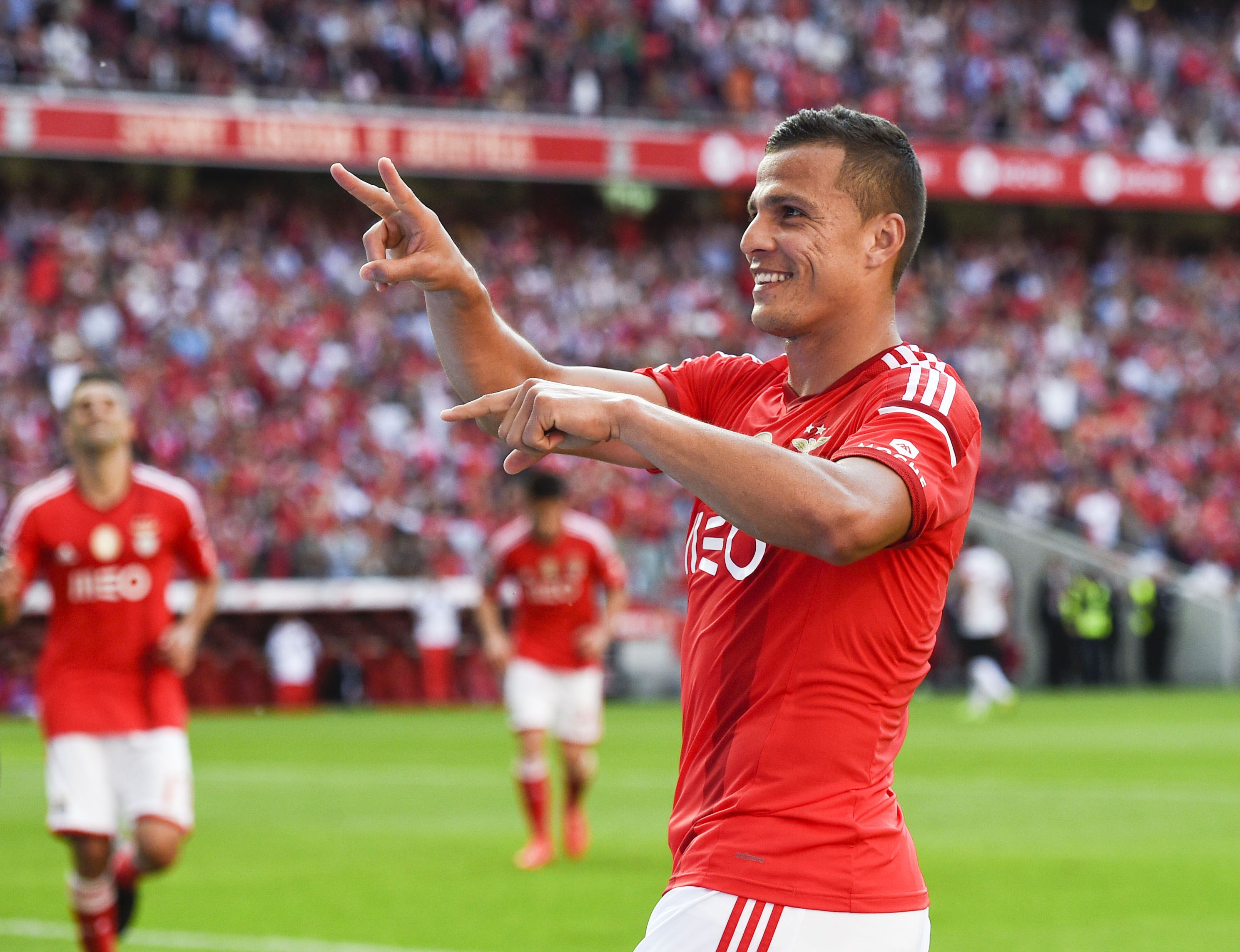 11.º: Lima (Brasil), 86 golos entre Belenenses, SC Braga e Benfica - Foto: SÉRGIO MIGUEL SANTOS/ASF