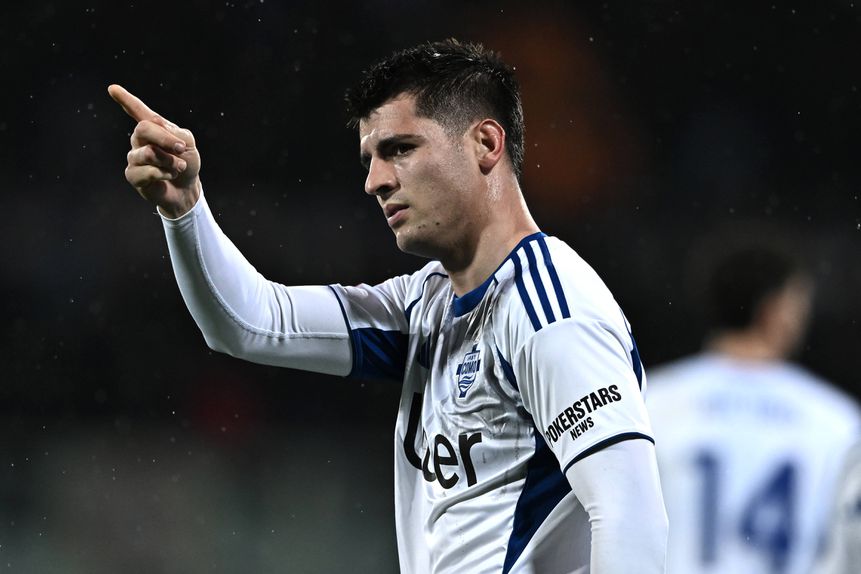 Morata não tem sido feliz em Itália