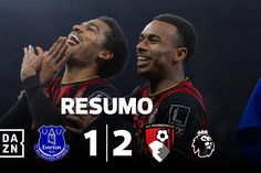 Reviravolta do Bournemouth termina com a boa fase do Everton (resumo)