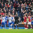 Brighton deixa NES em maus lençóis