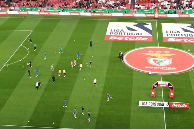 Estoril já aquece na Luz