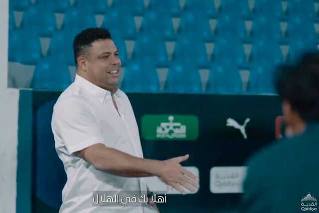 Ronaldo Fenómeno rendido a Jorge Jesus