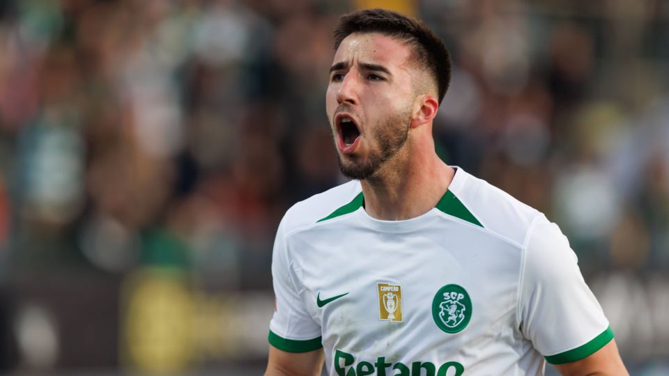 Sporting: a reação de Gonçalo Inácio a mais um golo