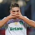 Viktor Gyokeres a celebrar mais um golo pelo Sporting