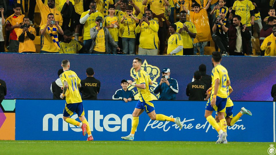 Ronaldo marcou, mas a música foi de Durán Durán: Al Nassr segue na Champions