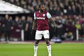 Michail Antonio a realizar o seu último jogo antes do acidente