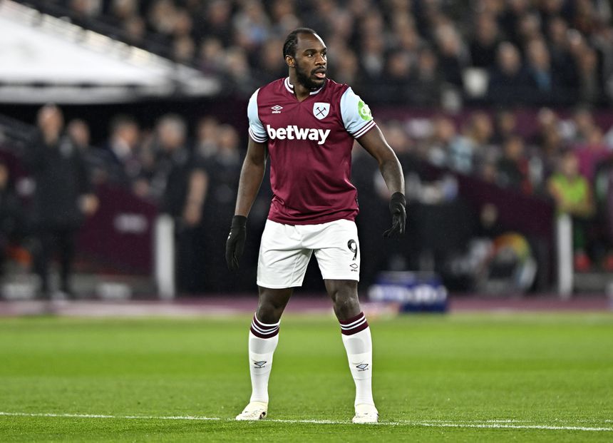 Michail Antonio a realizar o seu último jogo antes do acidente