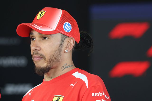 Lewis Hamilton está na sua segunda época na Ferrari       Fotografia Imago