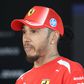 Lewis Hamilton está na sua segunda época na Ferrari       Fotografia Imago