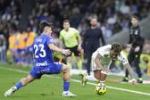 Momento da lesão de Rodrygo com o Getafe