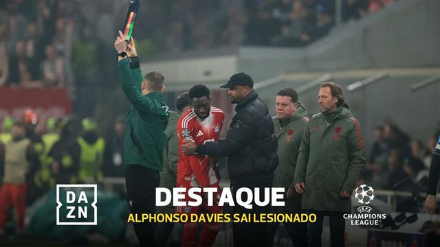 Calvário sem fim: Davies entrou e saiu lesionado... 25 minutos depois