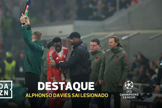 Calvário sem fim: Davies entrou e saiu lesionado... 25 minutos depois