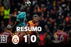 Galatasaray vulgariza Liverpool perdido em Istambul (resumo)