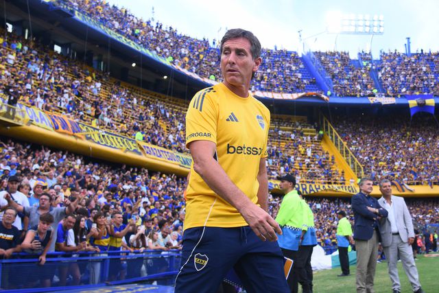 Claudio Úbeda, treinador do Boca Juniors (IMAGO)