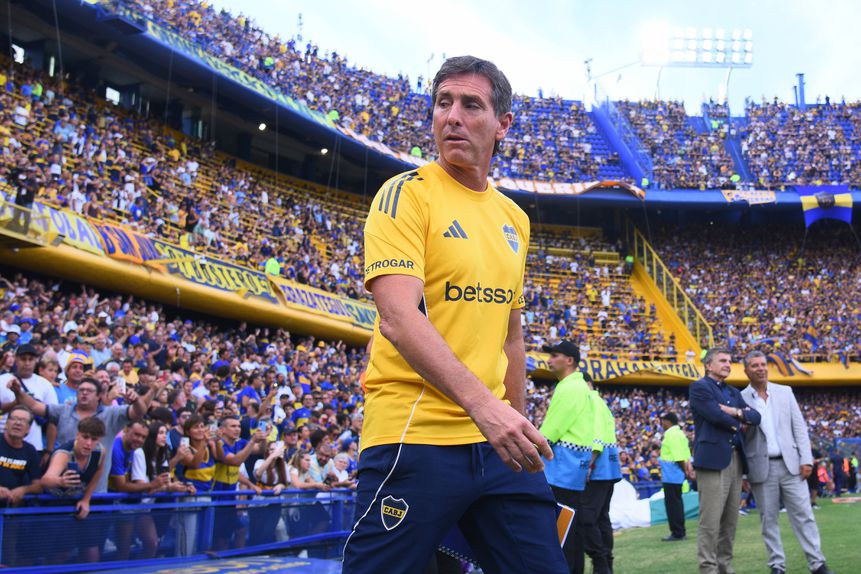 Claudio Úbeda, treinador do Boca Juniors (IMAGO)