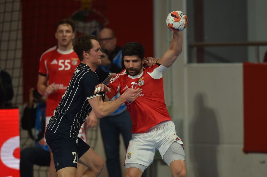 Benfica falhou passagem aos quartos de final com derrota caseira. Foto MIGUEL NUNES