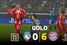 Bayern está a 'destruir' a Atalanta! Musiala faz a meia dúzia