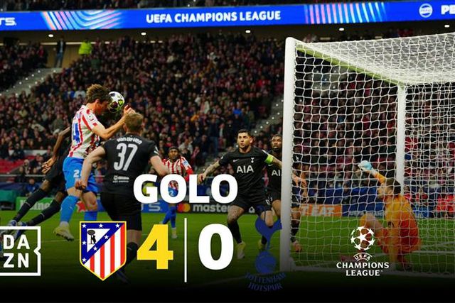 Aí vão quatro! Nem a mudança de guarda-redes salva o Tottenham...