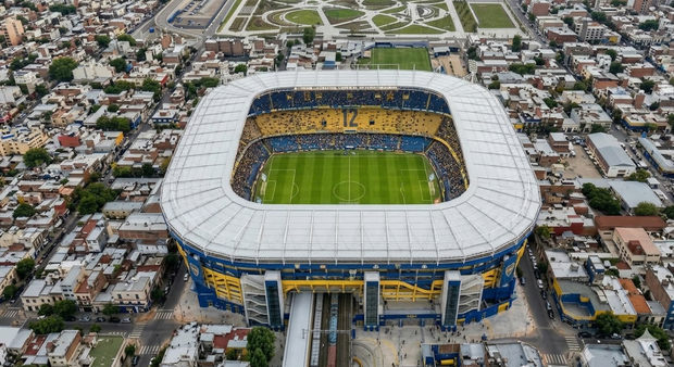 Possível nova Bombonera - Imagem gerada por IA / A BOLA