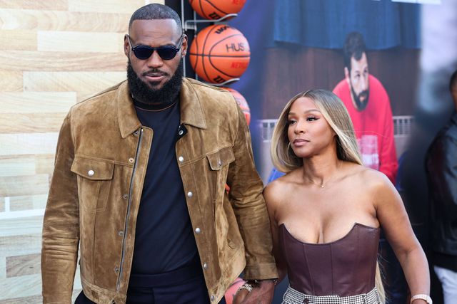 LeBron e Savannah James     Fotografia Imago