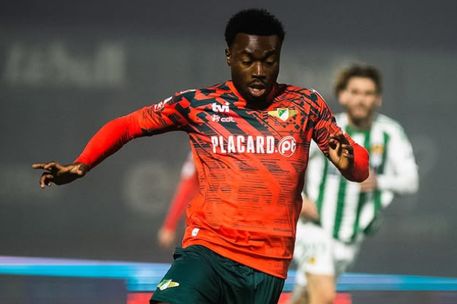 Nile John, médio que o Moreirense contratou ao Feirense em janeiro - Foto: D. R.