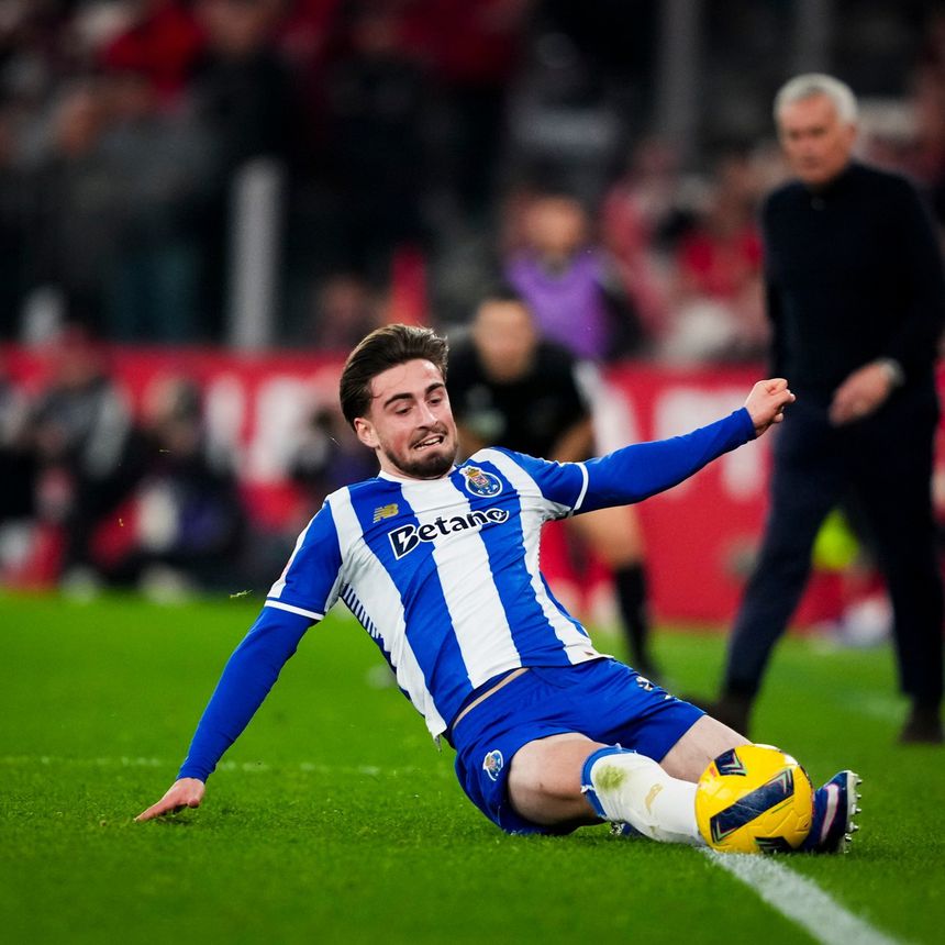 Martim Fernandes em dúvida para Estugarda - Foto: FC Porto