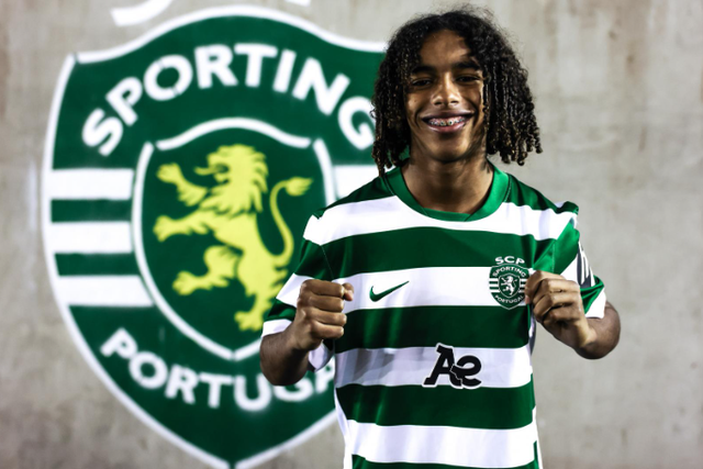 Dinis Oliveira é lateral direito (Foto Sporting CP)