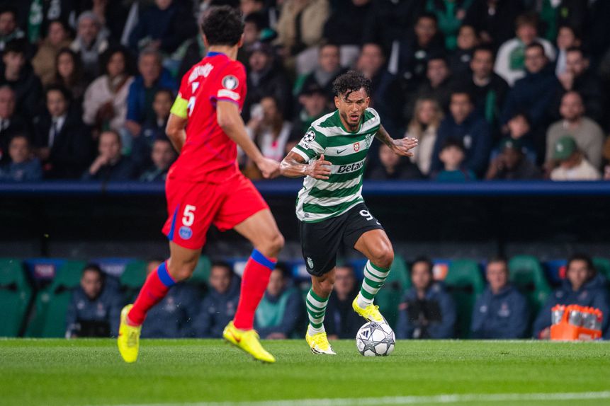 Sporting teve receitas recorde de transferências de jogadores e na participação nas competições europeias — Foto: IMAGO