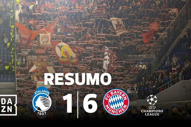 Aí está um candidato a vencer a Champions: Bayern cilindra Atalanta (resumo)