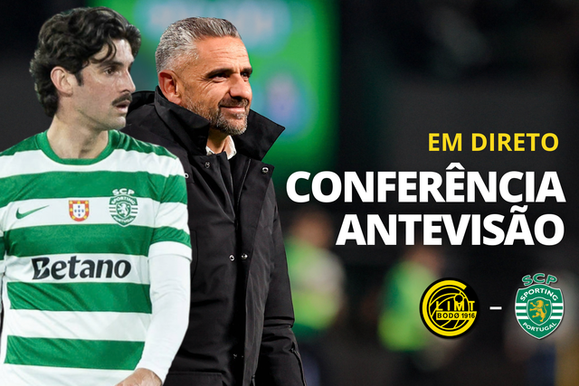 Acompanhe a conferência de imprensa de Rui Borges e Trincão