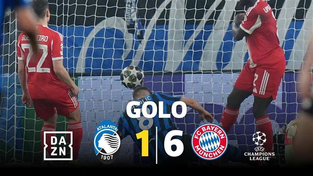 Pasalic marca o golo da honra da Atalanta em noite de goleada bávara