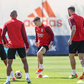 Uma baixa no treino do Benfica