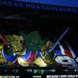 VÍDEO: Festa do PSG-Barcelona arranca com tifo de... Star Wars