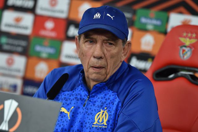 Jean-Louis Gasset e a ausência de adeptos do Marselha na Luz