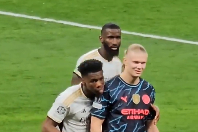 VÍDEO: Tchouaméni anula Haaland com a língua de fora