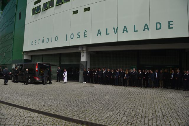 As imagens da homenagem a Aurélio Pereira em Alvalade