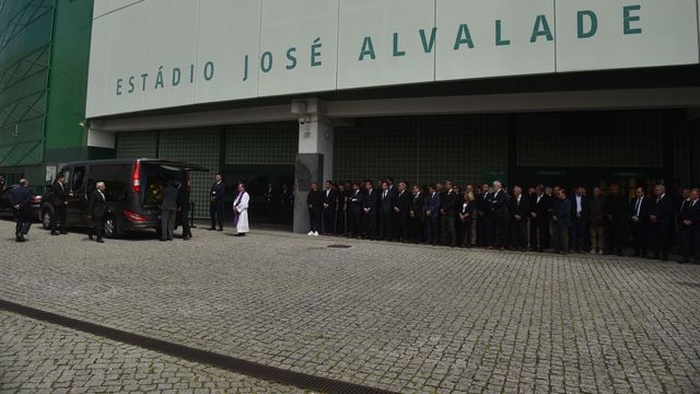 As imagens da homenagem a Aurélio Pereira em Alvalade