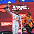 Max Verstappen venceu o Grande Prémio do Japão, em Suzuka