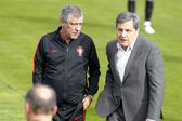 Fernando Santos e Fernando Gomes em 2016 (foto: António Azevedo/A BOLA)
