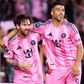 Messi e Suárez festejam golo pelo Inter Miami