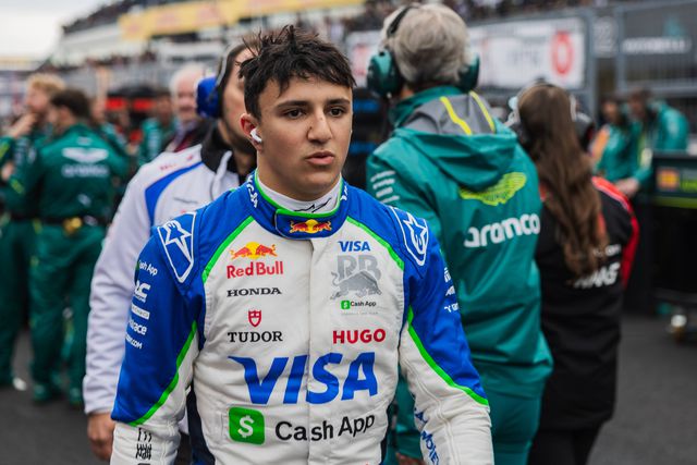 Isack Hadjar em Suzuka, durante o GP Japão