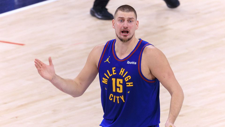 Nikola Jokic ao serviço dos Nuggets