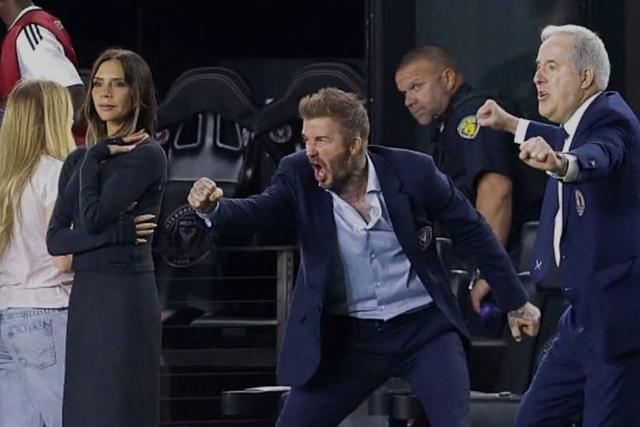 Beckham brinca com Victoria: «Ainda dizem que a minha mulher não sente o futebol...»