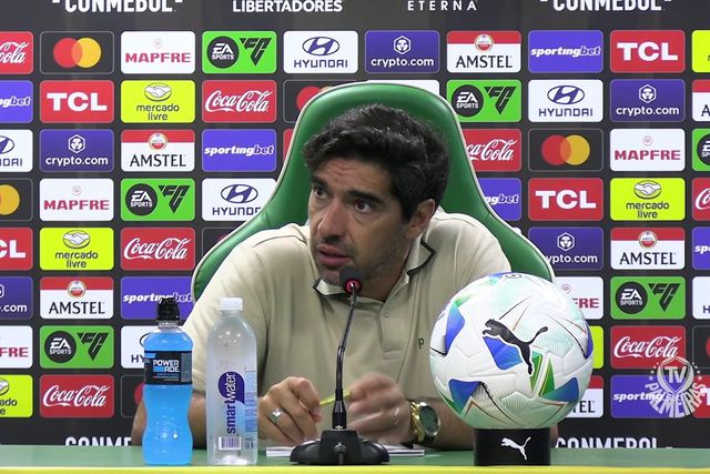 A curiosa reação de Abel ao sorteio da Taça do Brasil