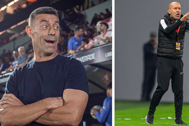 Pedro Caixinha, treinador do Santos, e Leonardo Jardim, técnico do Cruzeiro (Fotos: IMAGO)