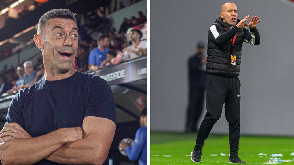 Pedro Caixinha, treinador do Santos, e Leonardo Jardim, técnico do Cruzeiro (Fotos: IMAGO)