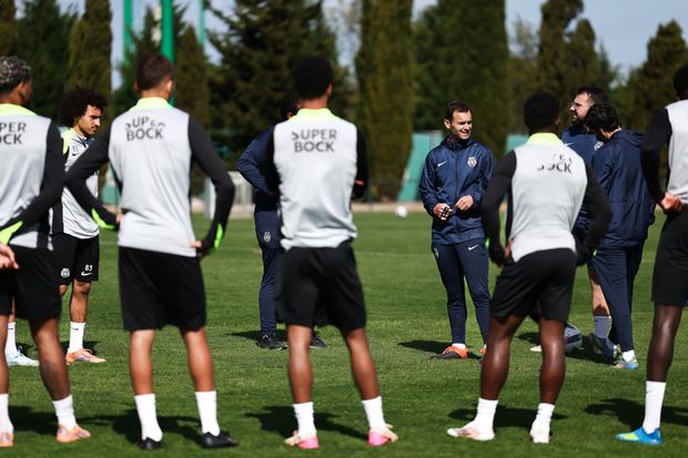 João Gião acredita que a equipa dará resposta positiva em Faro - Foto: SPORTING CP