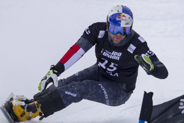 A primeira paixão de Aaron Muss foi o snowboard. IMAGO